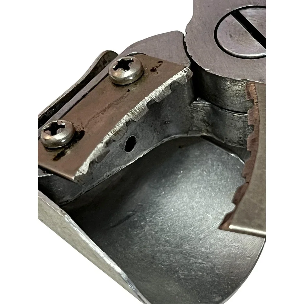 York Nut Sheller Co‎ Texan Model Vintage Pecan Nutcracker Aluminum Tool USA